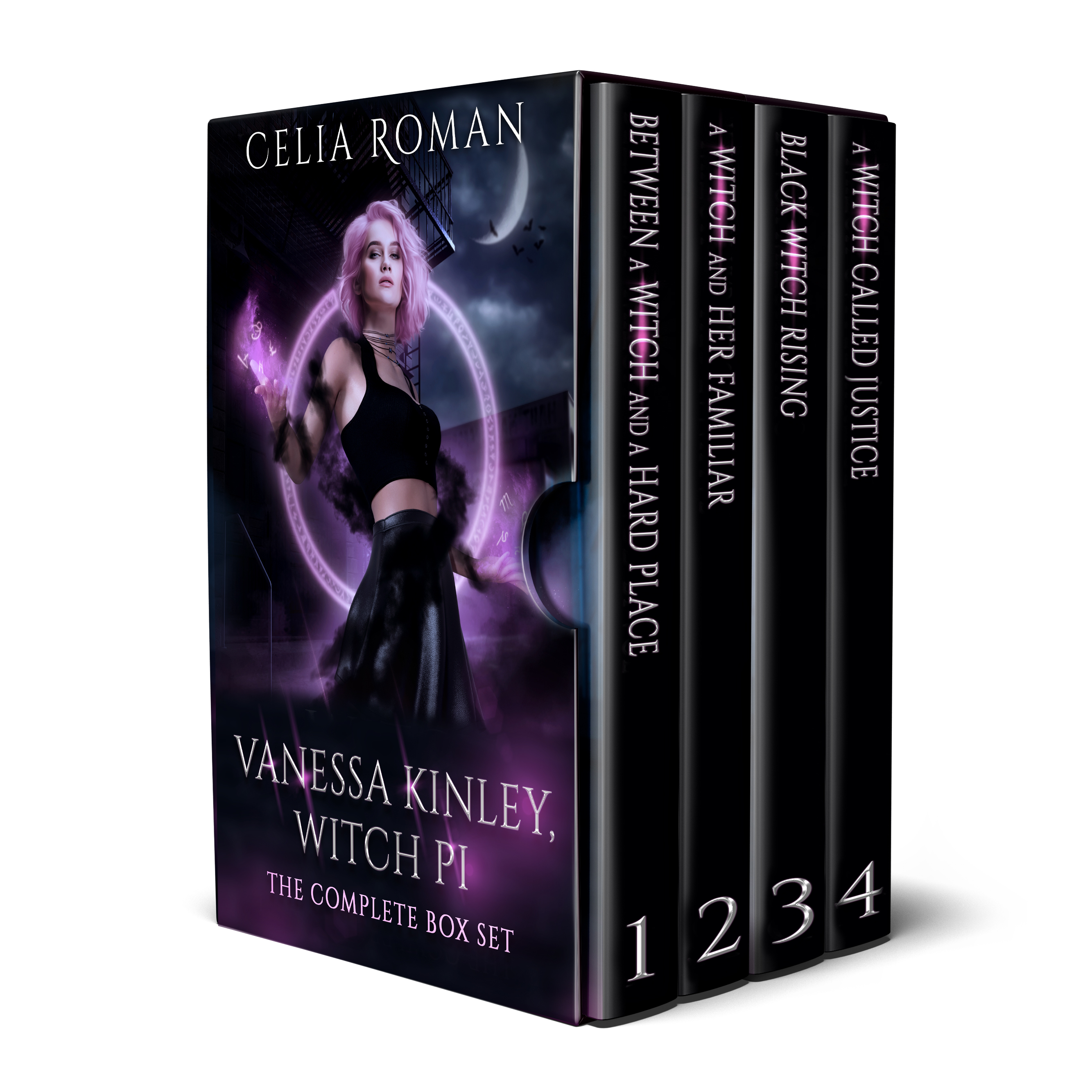 Vanessa Kinley, Witch PI Omnibus: Books 1 - 4 by Celia Roman